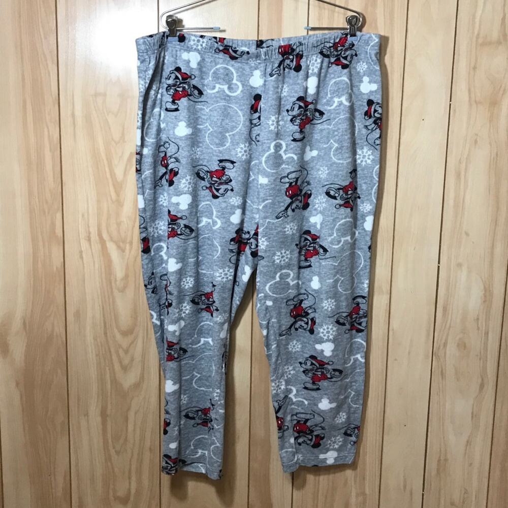 Disney Mickey Mouse Winter Sleepwear Pants 2X